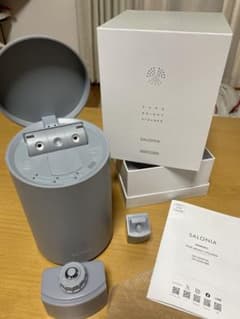 SALONIA サロニア ピュアブライト スチーマー 美顔器 フェイス