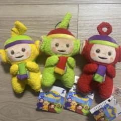 テレタビーズ デフォルメ冬のおめかしマスコット　3個セット