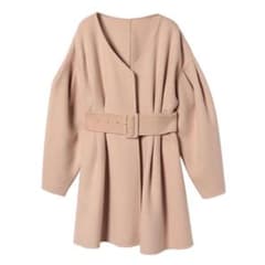 eimy ❤︎ ダブルフェイクタックミディアムコート ❤︎ PINKのサムネイル
