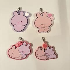 あさみみちゃん ラバーストラップ 4個セットのサムネイル