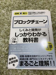 【裁断済み】図解即戦力 ブロックチェーンのしくみと開発がこれ1冊でのサムネイル
