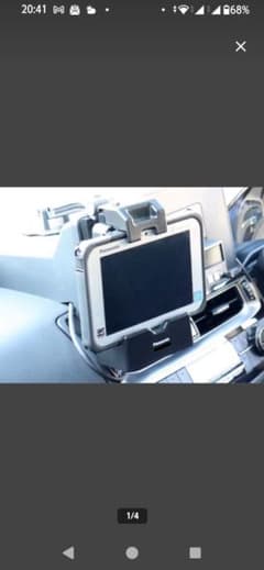 Panasonic タフパッド 本体 カーマウンター付き 覆面パトカー警察仕様