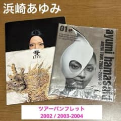 浜崎あゆみ ツアー パンフレット 2002 2003-2004