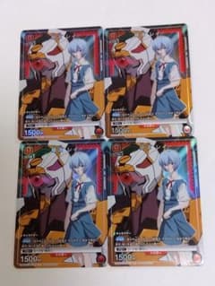 ユニオンアリーナ プロモーションカード 綾波レイ × 4枚 ユニオンアリーナ 綾波レイ デッキプロモ 4枚｜Yahoo!フリマ（旧PayPay