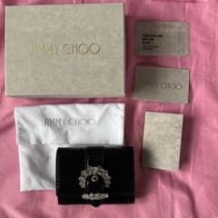 JIMMY CHOO ジミーチュウ　ミニ財布  美品のサムネイル
