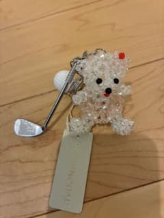 定価6,800円　PECHINCHAR ベア キーホルダー ゴルフモチーフのサムネイル