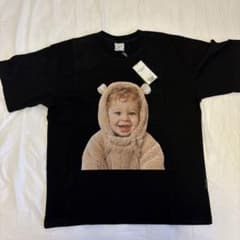 acmé de la vie ADLV ベビーTシャツ ブラック