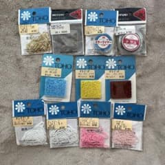 TOHO MIYUKI ビーズ・ワイヤー・テグス まとめ売りのサムネイル