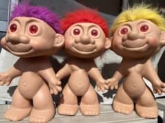 き。様専用　トロール人形特大3体セットのサムネイル