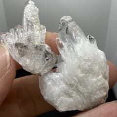 232 水晶クラスター 2点 原石 天然石 浄化 インテリア 置物 - 5