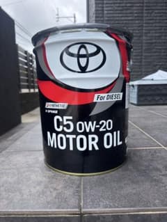 トヨタ純正 ディーゼルエンジンオイル C5 0W-20 20L - メルカリ