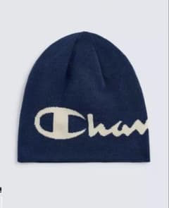 zara champion コラボ ビーニー 完売品 ZARA】 メンズ ○#リバーシブルビーニー Champion X ZARA ネイビー