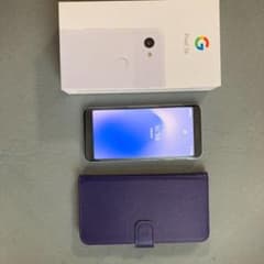 【SIMロック解除済】Pixel3a 64GBパープル使用少のサムネイル