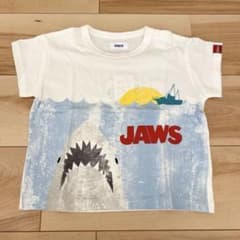 新品 EDWIN JAWS 半袖Tシャツ 95cm ホワイト