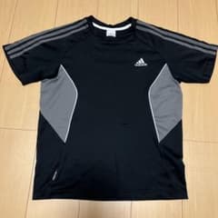 メンズ adidas 半袖Tシャツ ブラックのサムネイル