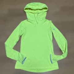 NIKE フーデッドトップス 蛍光イエローのサムネイル