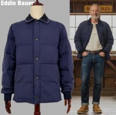 Eddie Bauer 80s USA製 SNAP-JAC ダウンジャケット M - メルカリ