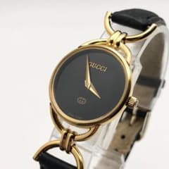 良品・稼働 GUCCI 6000L ゴールド レディース クォーツ 腕時計 - メルカリ