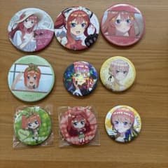 即購入◎ 五等分の花嫁 まねきねこ 特典 コラボ 缶バッジ 中野三玖