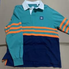 adidas originals 希少 ポロシャツ ラガーシャツのサムネイル
