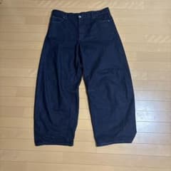 GU デニム バギーパンツ 3XL インディゴのサムネイル