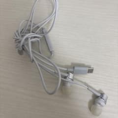 audio technica ホワイトUSB-C 有線イヤホンlightningのサムネイル