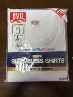 B.V.D. メンズ スリーブレスシャツ２枚組のサムネイル