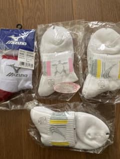 Mizuno 他　ソックス 23.0cm 〜25.0 4足セットのサムネイル