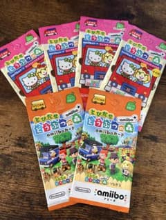 最終値下げ‼︎【新品未開封】とびだせどうぶつの森 amiiboカード 計6パックのサムネイル