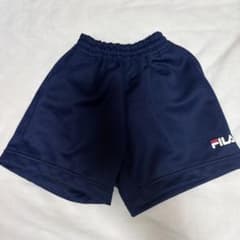 FILA ネイビー ハーフパンツ キッズのサムネイル