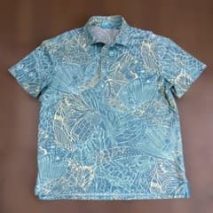 ハワイ高級ブランドTori Richard アロハニットシャツ トリリチャードのサムネイル