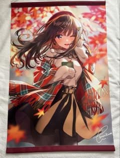 森倉円 B2タペストリー 秋 とらのあな 森倉円展 - メルカリ