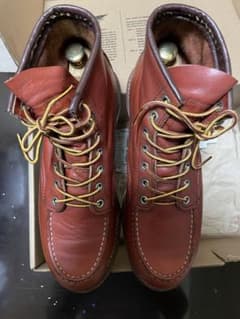 RED WING SHOES ワークブーツ 赤(8875)のサムネイル