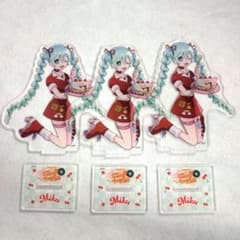 初音ミク Miku's Diner アクリルスタンド　アクスタ 3個 まとめ売りのサムネイル
