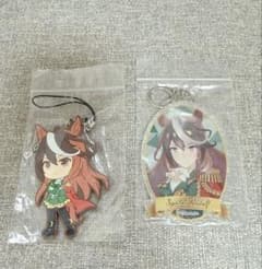 ウマ娘 シンボリルドルフ ラバーマスコット ストラップ アクリル