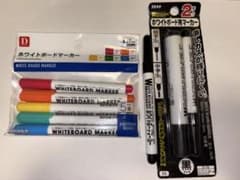 ホワイトボードマーカーセット 8本のサムネイル