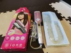 テスコム　マイナスイオンヘアーアイロンITH520未使用品のサムネイル
