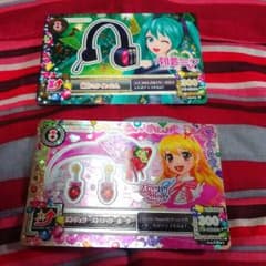 アイカツカード　レアアクセサリー2点セットのサムネイル