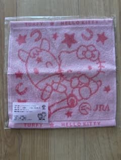 JRA ターフィー ＆ ハローキティ ハンドタオルのサムネイル