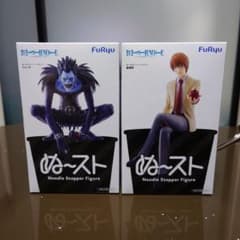 DEATH NOTE ぬどる 스토퍼 피규어 류크 야가미즈키 2종