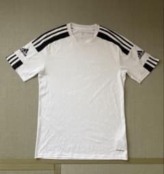 adidas サッカー ウェア 半袖 ホワイト ブラックのサムネイル