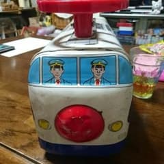 ブリキの電車、超特急ひかり、昭和レトロのサムネイル