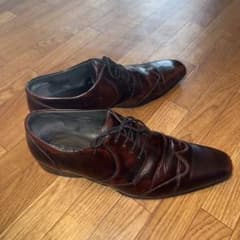 革靴 メンズドレスシューズ　ALFRED JONES　26cm EEE ワインのサムネイル