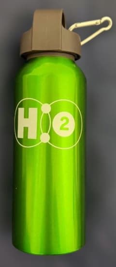 H2 水素水 アルミボトル 水筒 グリーン 500mlのサムネイル
