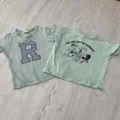プティマイン　マーキーズ　半袖Tシャツ 2枚セット　サイズ95,100のサムネイル