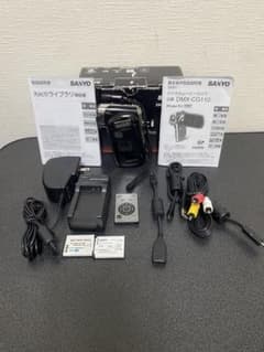 DMX-CG110【同梱物、説明書、リモコン付き】 SANYO Xacti CG110 デジタルムービーカメラ ハンディカム - メルカリ