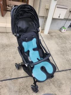 ハミルトン 折り畳みベビーカー ＆ ファン付き送風シート等フルセット 