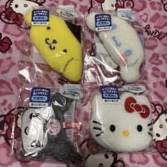 サンリオ キャラクターズ 台所用スポンジ 4種セットのサムネイル