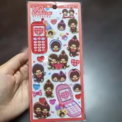 モンチッチ 平成はっぴーフォン シールのサムネイル