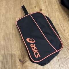 asics バレーボール用バッグ 黒とオレンジのサムネイル